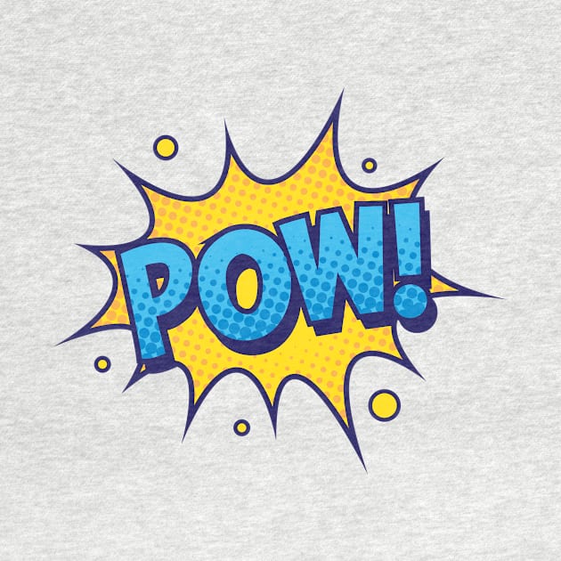 Comic Pow! by Vin Zzep